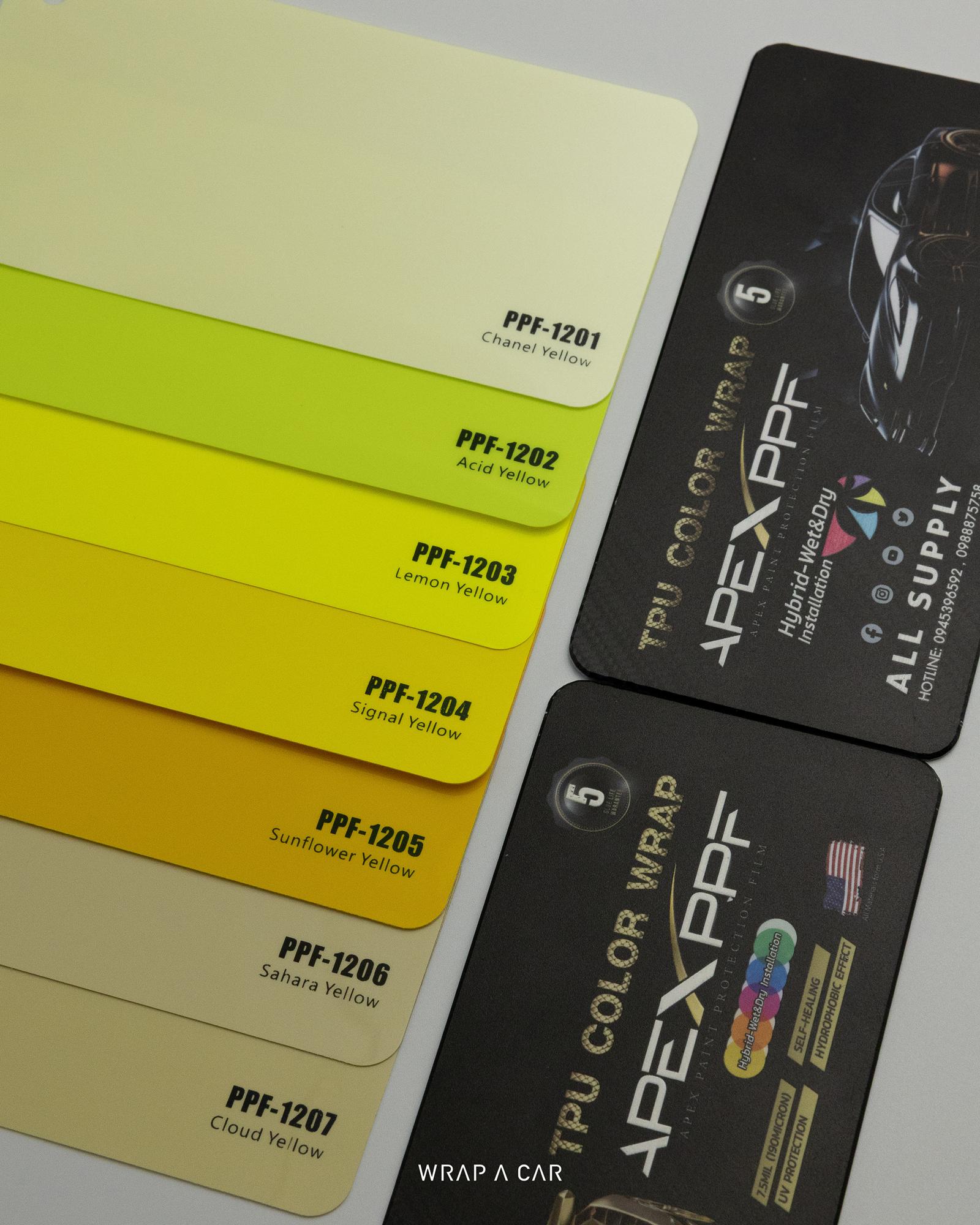 APEX PPF – TPU Color Wrap 5