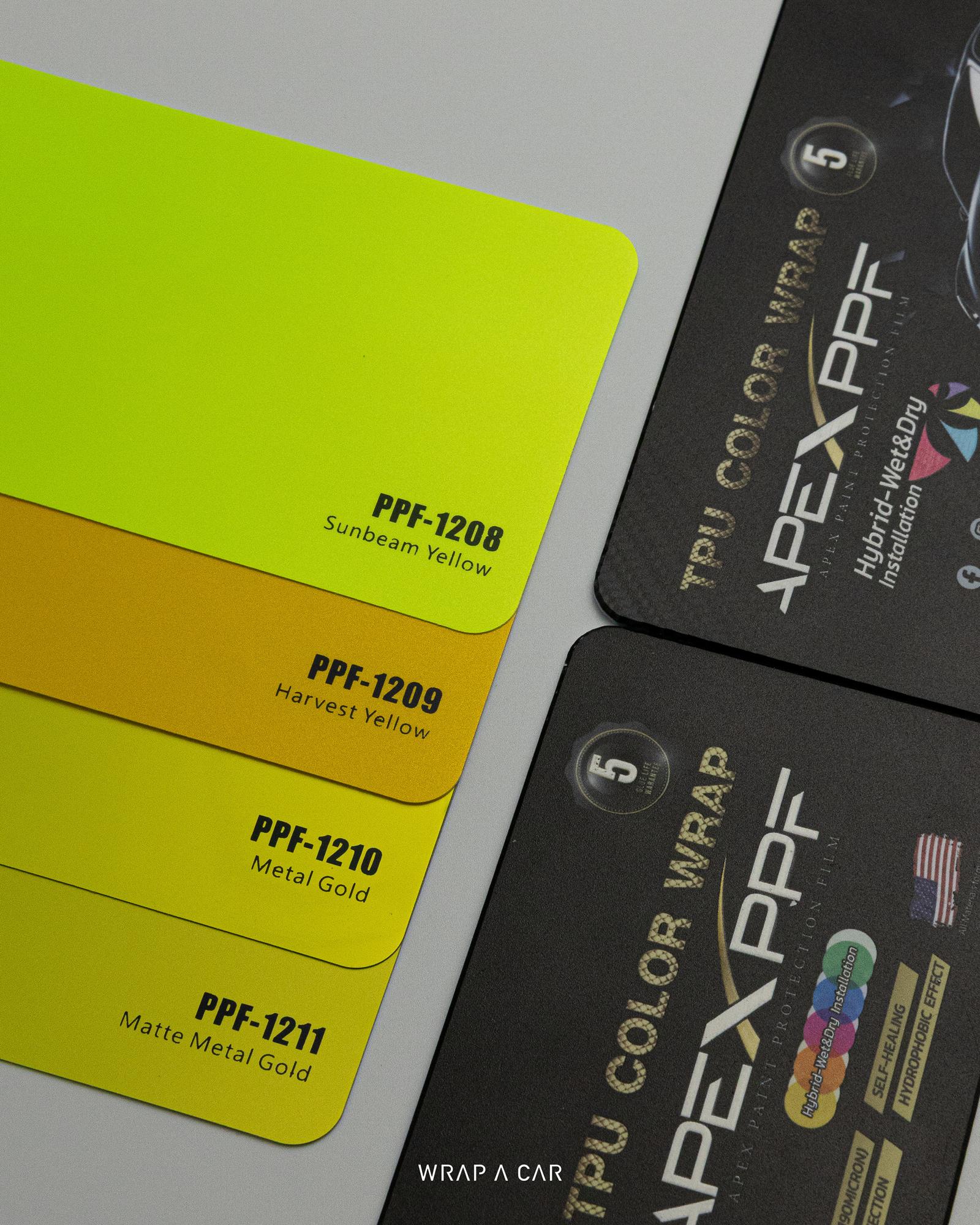 APEX PPF – TPU Color Wrap 6