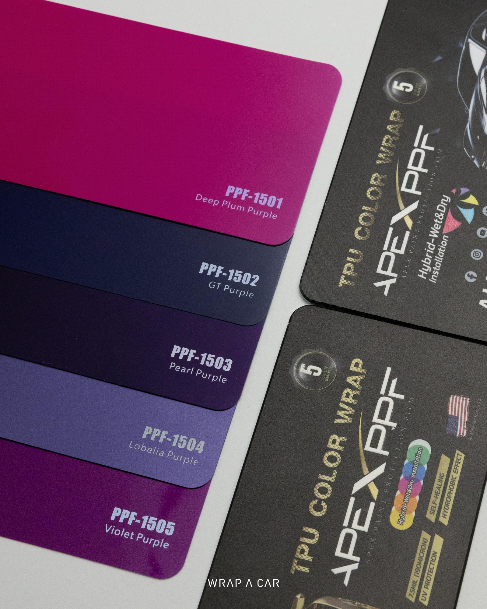 APEX PPF – TPU Color Wrap 14